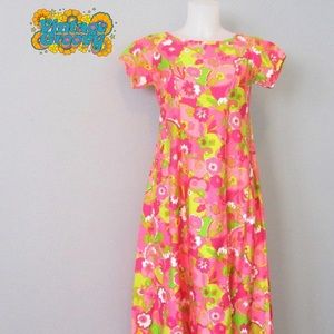Original 1960’s Maxi Floral Dress